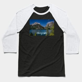 Jenny Lake Grand Teton National Park Baseball T-Shirt